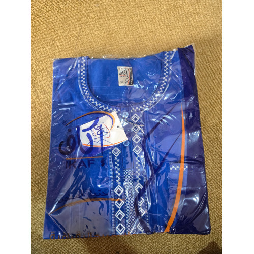 Elegant Islamic Thobe for Men (Short Sleeves)
