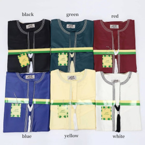 Al Munira Embroidered Dubia Jubba Style Thobe