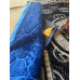 Portable Islamic Adult Prayer Mat (Blue)